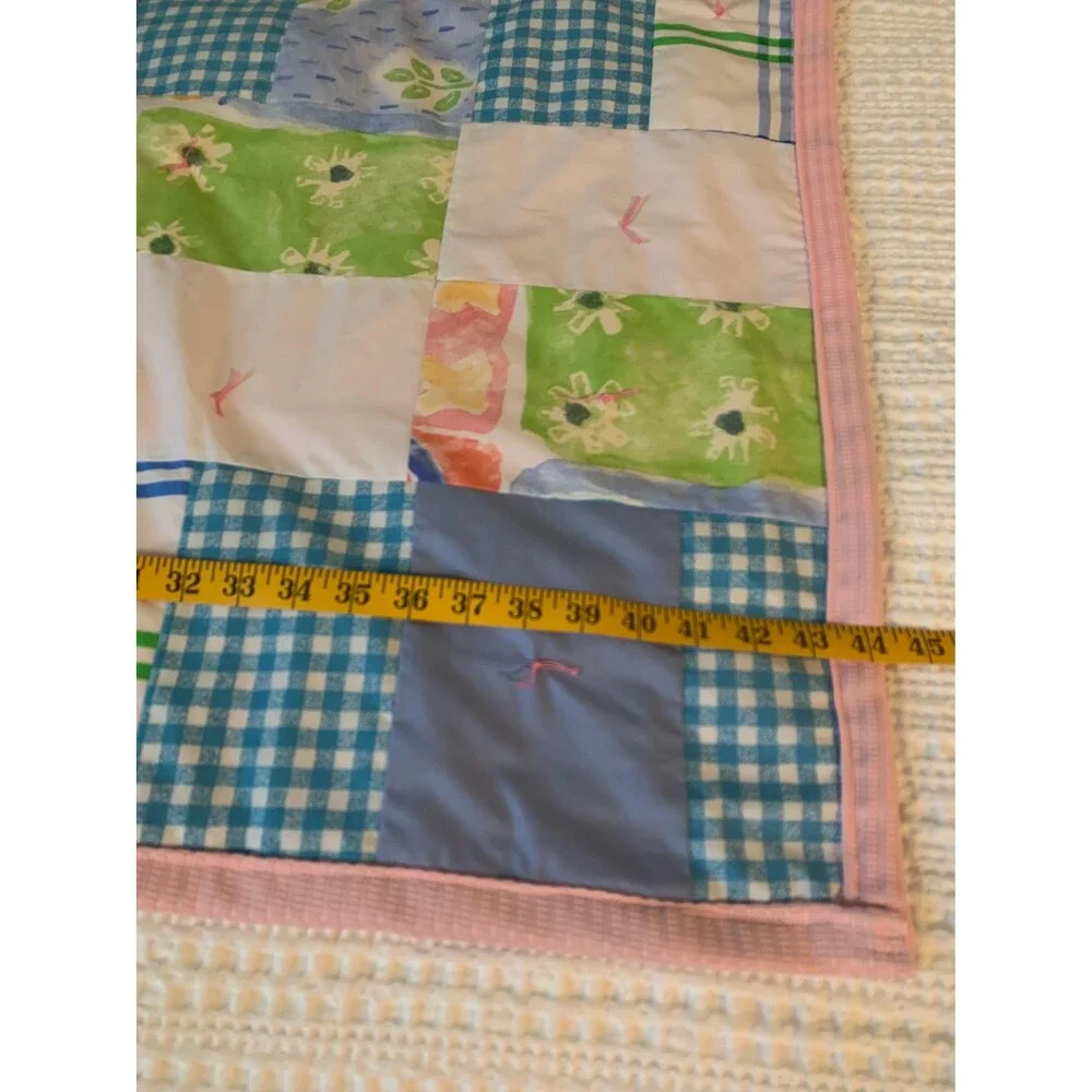 Handmade Crib Blanket Quilt